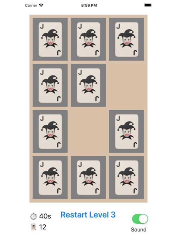 Screenshot #4 pour MemoryCardsGame