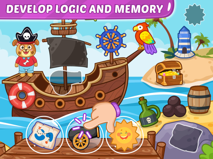 Game for kids 3 year olds