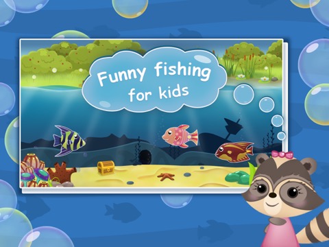 Candy Raccoon: Fishing for Kidsのおすすめ画像1