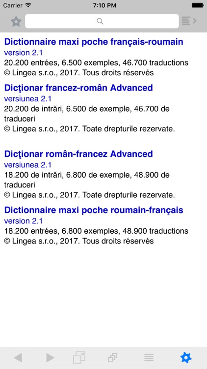 Lingea French-Romanian Advanced Dictionary