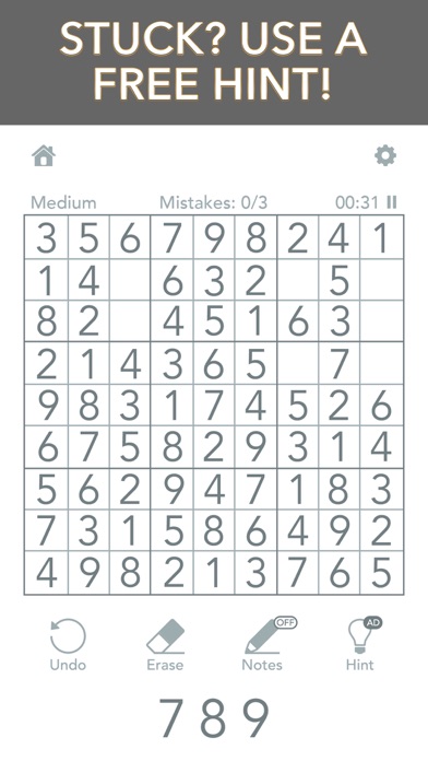 Sudoku Suduku: Sudoku Offlineのおすすめ画像5