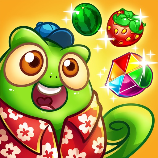 Juicy Gems: Explosive Fruit Puzzle Adventure iOS App