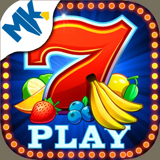 Classic Free Merry Christmas Slots Machine Icon