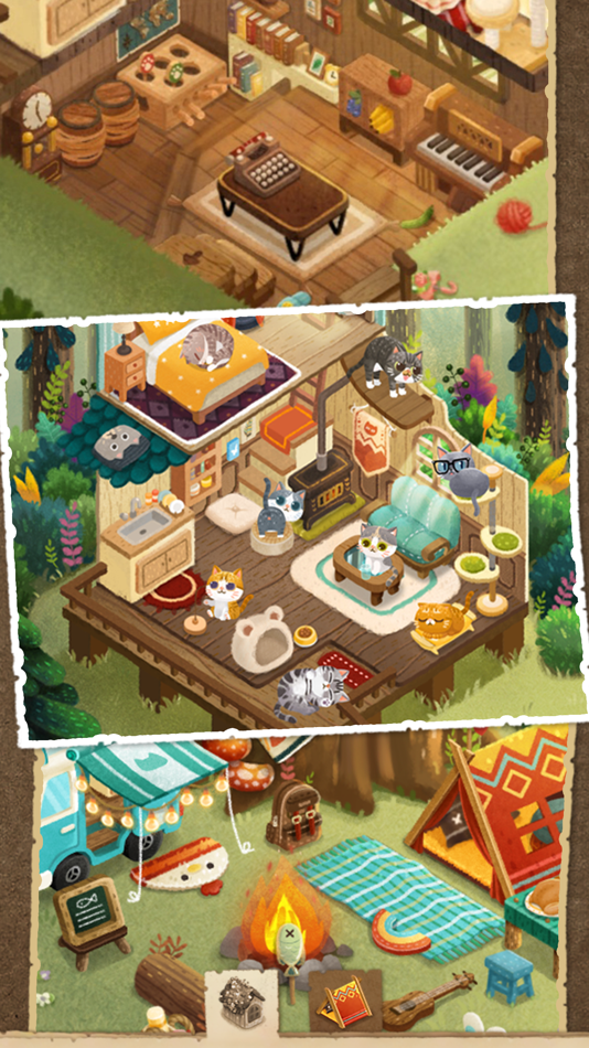 #5. Secret Cat Forest (iOS) 由: IDEASAM