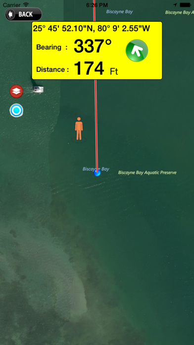 MOB Quick Waypoint man overboard GPS map trackingのおすすめ画像1