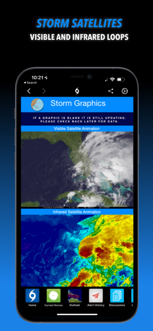 Екранна снимка на Hurricane Tracker