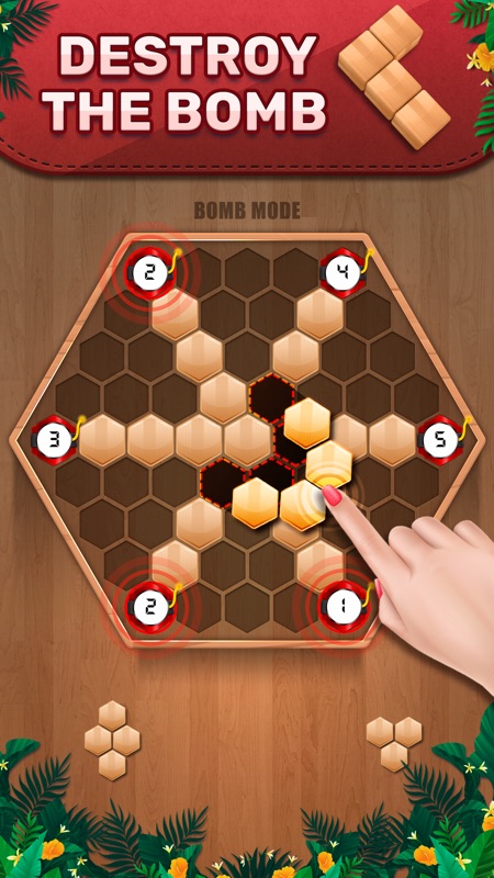 Wooden 100 Block Puzzle Game screenshot 7