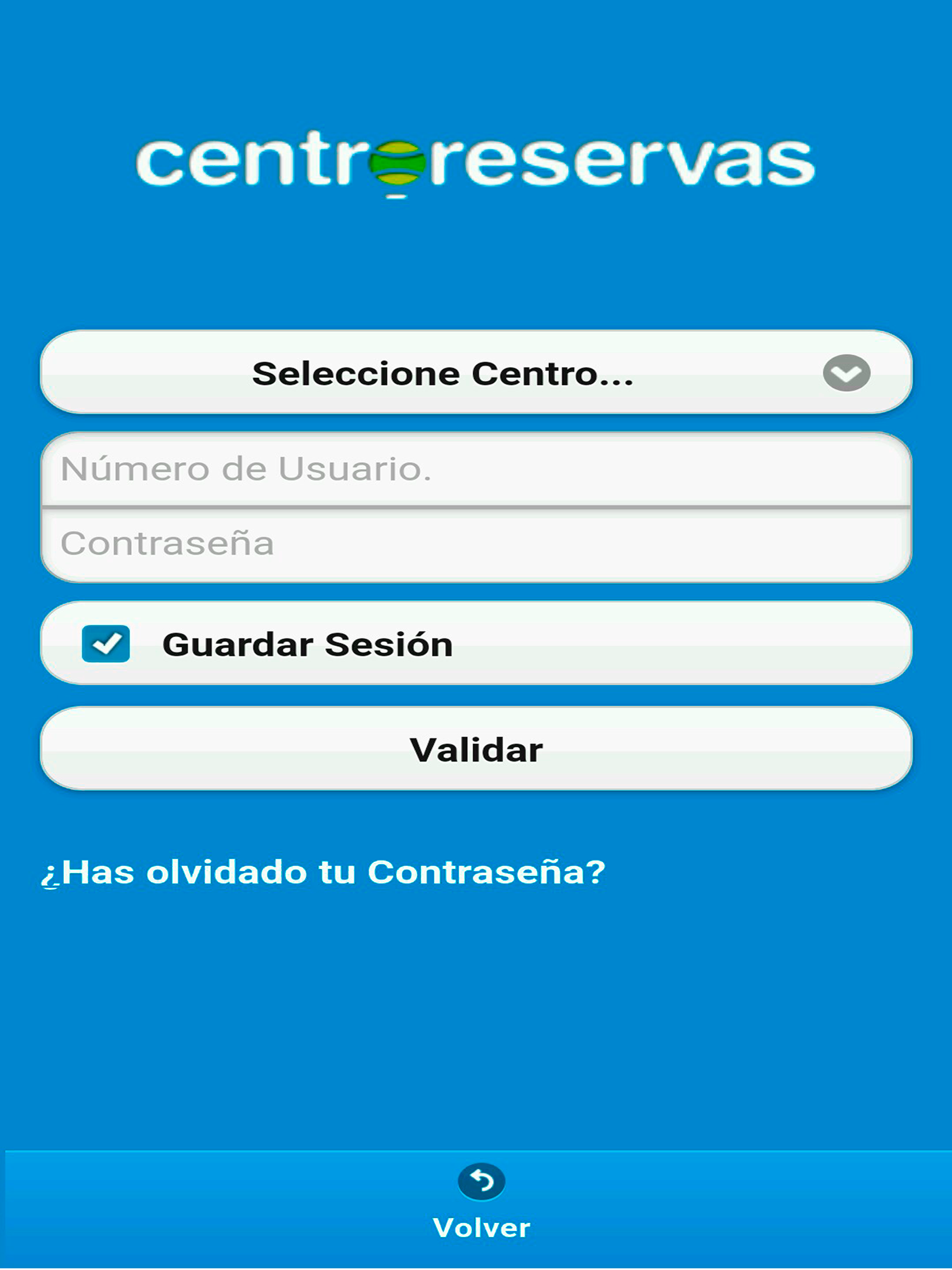 Centro Reservas