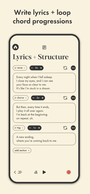 Demo  Songwriting Studio on the App Store