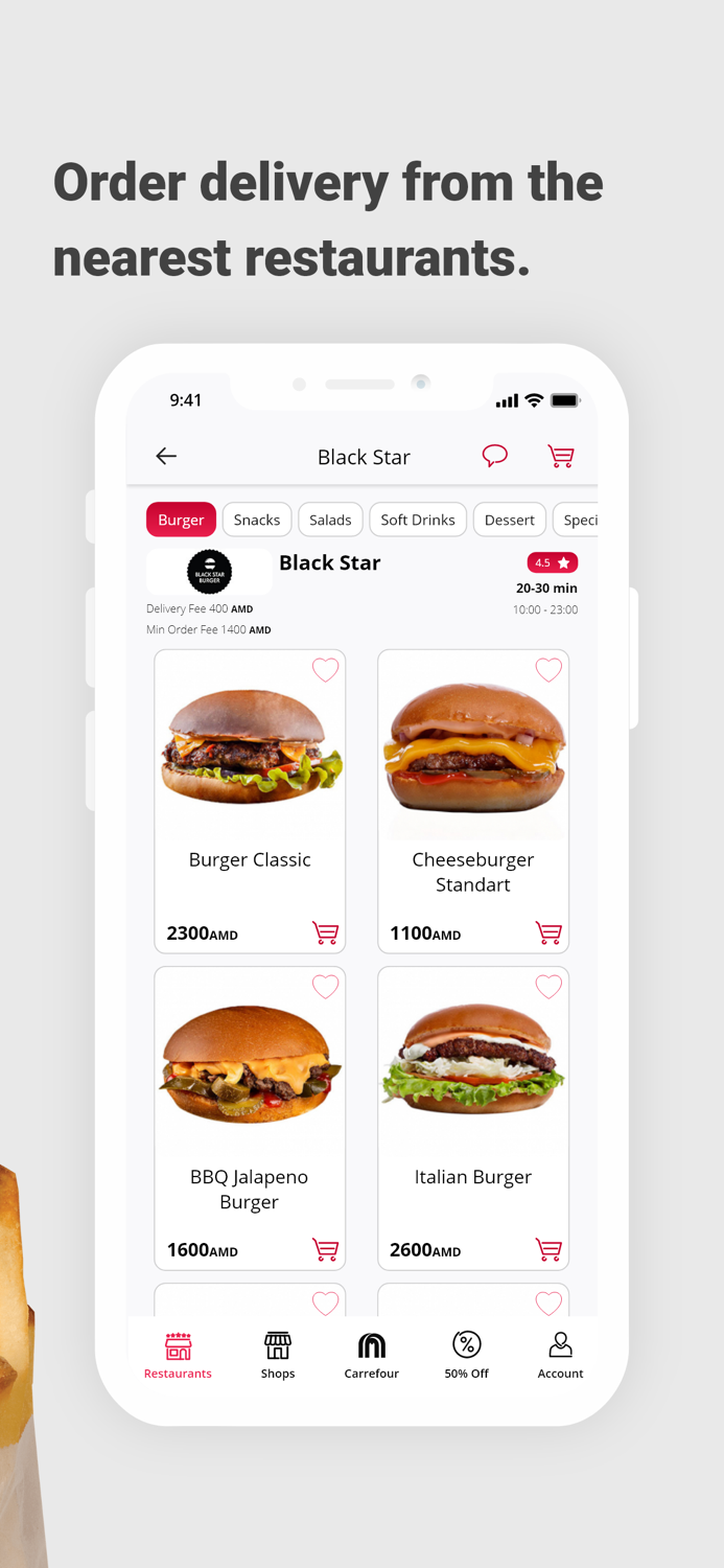 Menu.am - Food and More Delivery