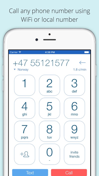 Voxofon: International Calling App, Texting, WiFi