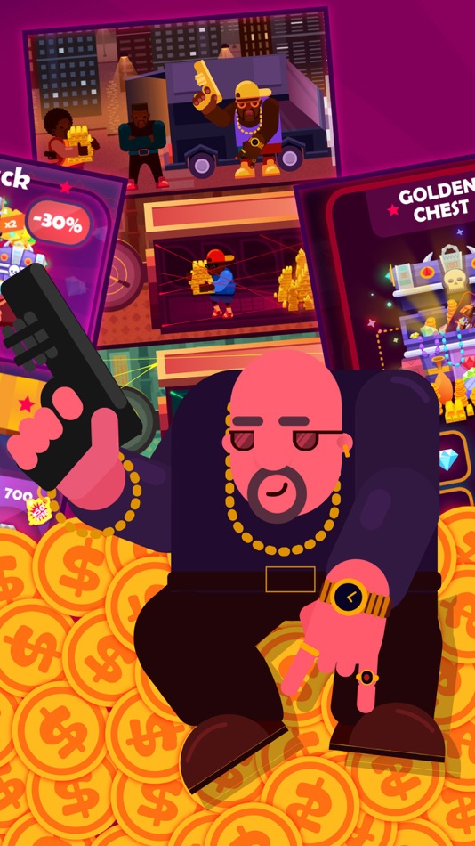 #2. Idle Mafia: Empire Simulator (iOS) 来自: Aliaksandr Prakarym