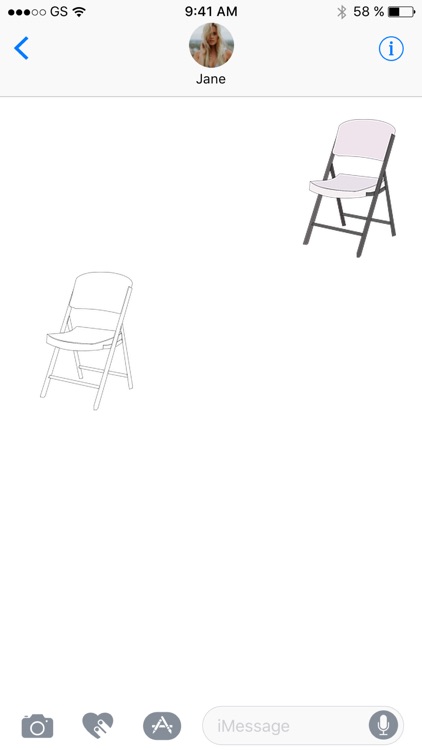 More Chairs One Sticker Pack