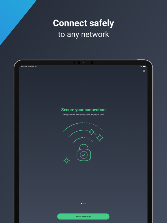 AVG Secure VPN & Beveiliging iPad app afbeelding 6