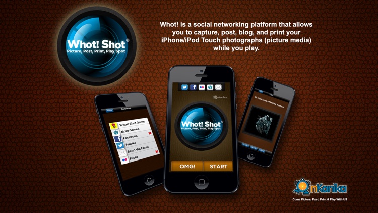 Whot! Shot (Picture,Post, Print Spot)
