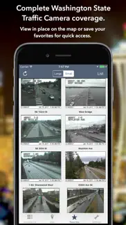 washington state roads iphone screenshot 1