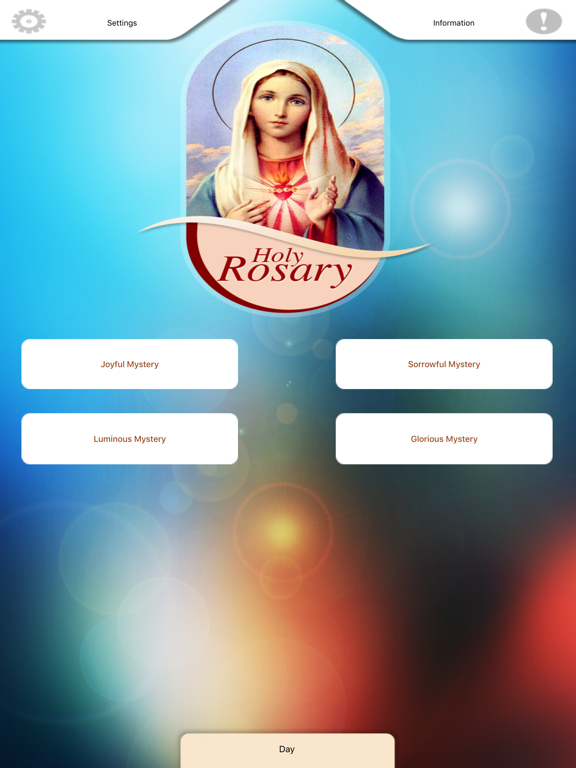 Santo Rosario iPad screenshot 1 - Reference app