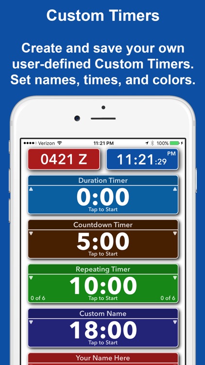 TimeStruct - Custom Timers, Quick Timer, Clocks