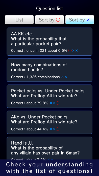 Probability Trainer Screenshot