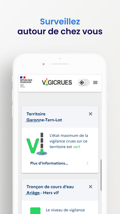 Vigicrues Screenshot