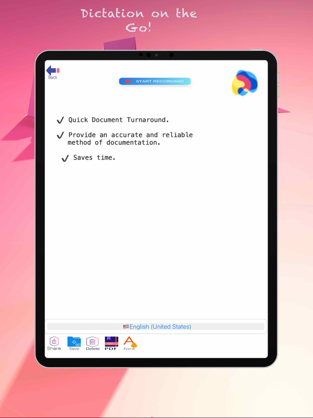Speech to Text : Voice to Text Screenshot