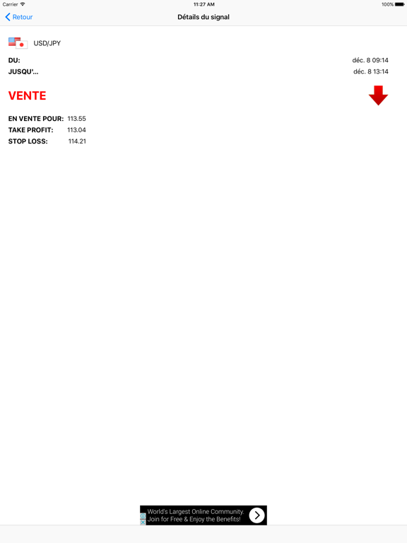 Screenshot #4 pour Signaux Forex