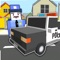 Blocky Police Car Simulator 3D