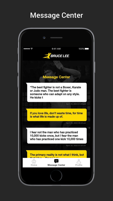 Be Water Bruce Lee Screenshot