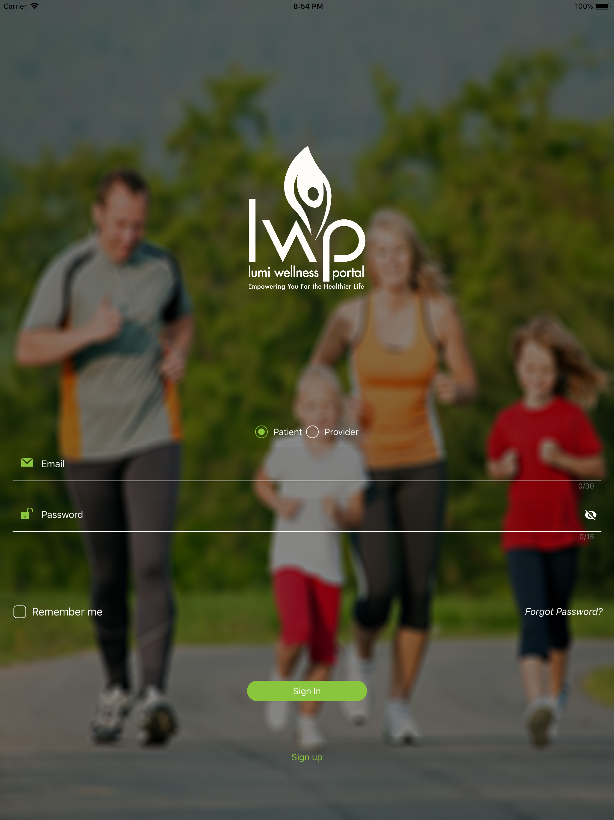 Lumi Wellness Portal screenshot 10