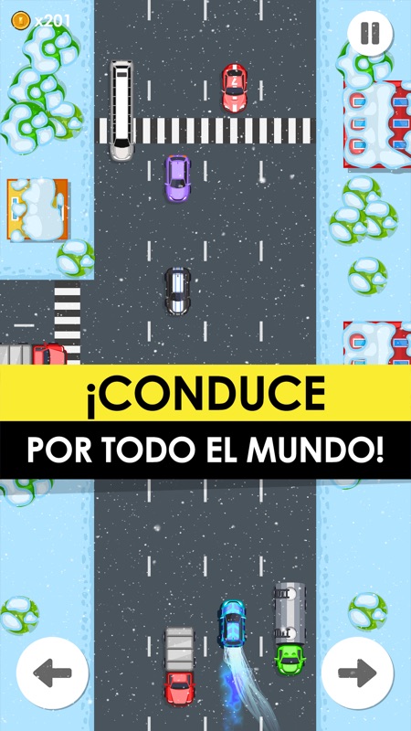 Drive Fast -  2d Retro Racing screenshot 3