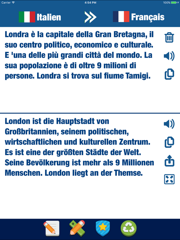 Screenshot #4 pour Français Italien Traducteur & dictionnaire