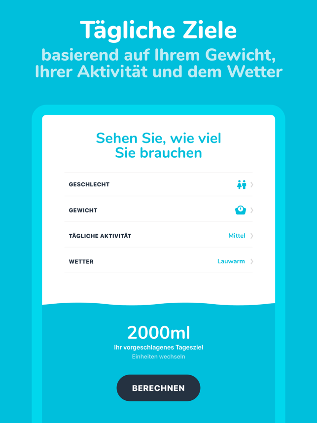 ‎Wasser trinken Erinnerung Lama Screenshot