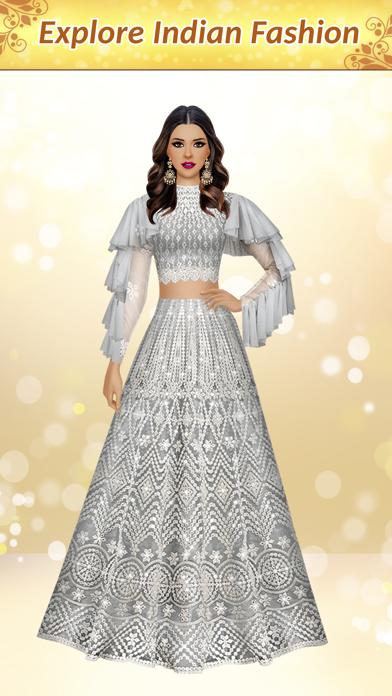 Indian Fashion Dressup Stylist Screenshot
