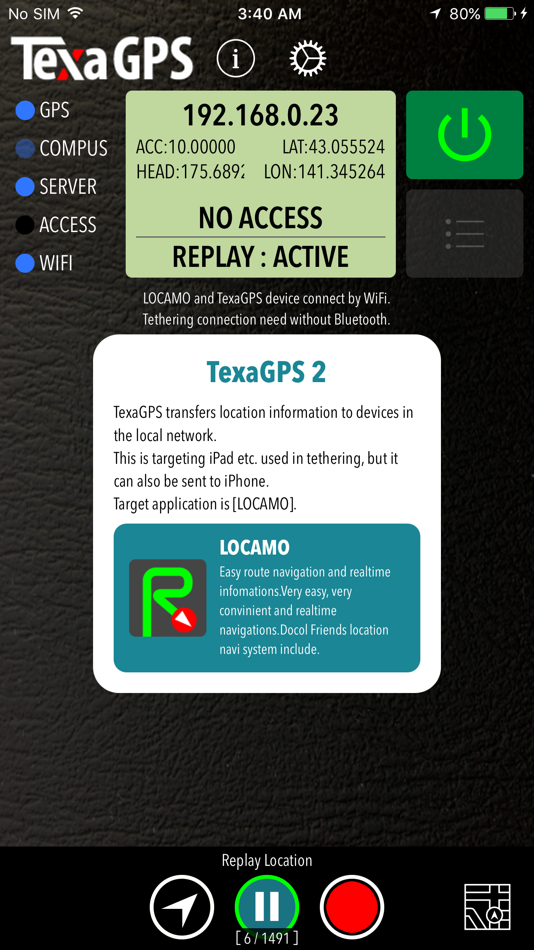 #1. TexaGPS™ (iOS) 由: Tama