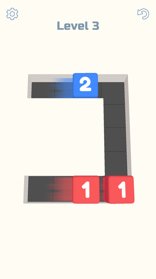 #3. Cubes Control (iOS) Podle: SayGames LTD