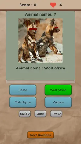 Game screenshot Guess Animal Name - Animal Game Quiz apk