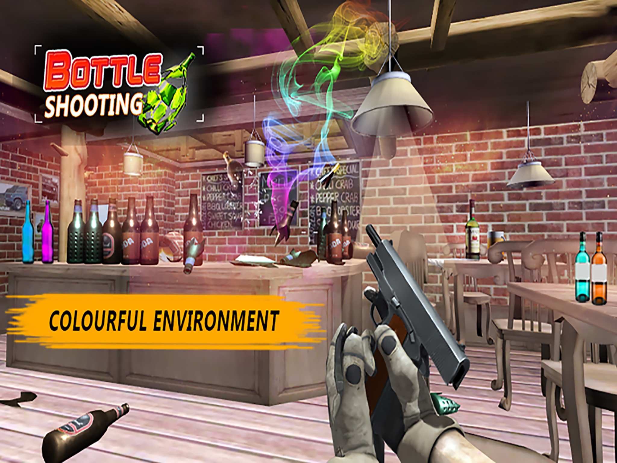 Bottle Shoot 3D Game For Free