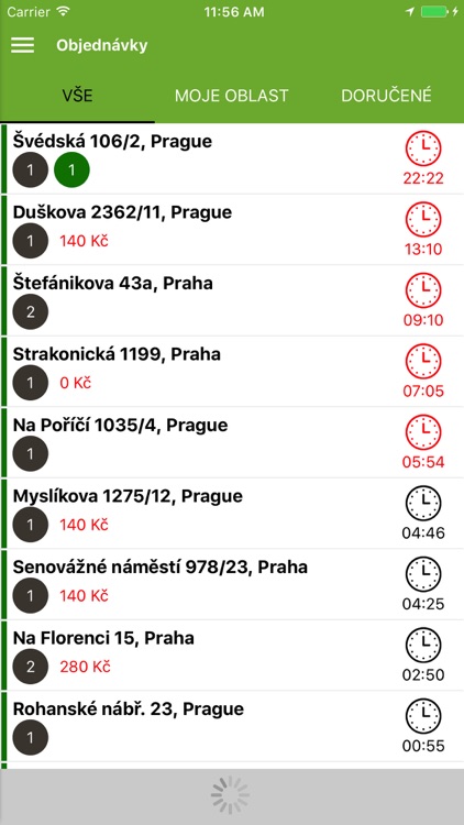 Ordr Courier 3 - Rozvoz jídla