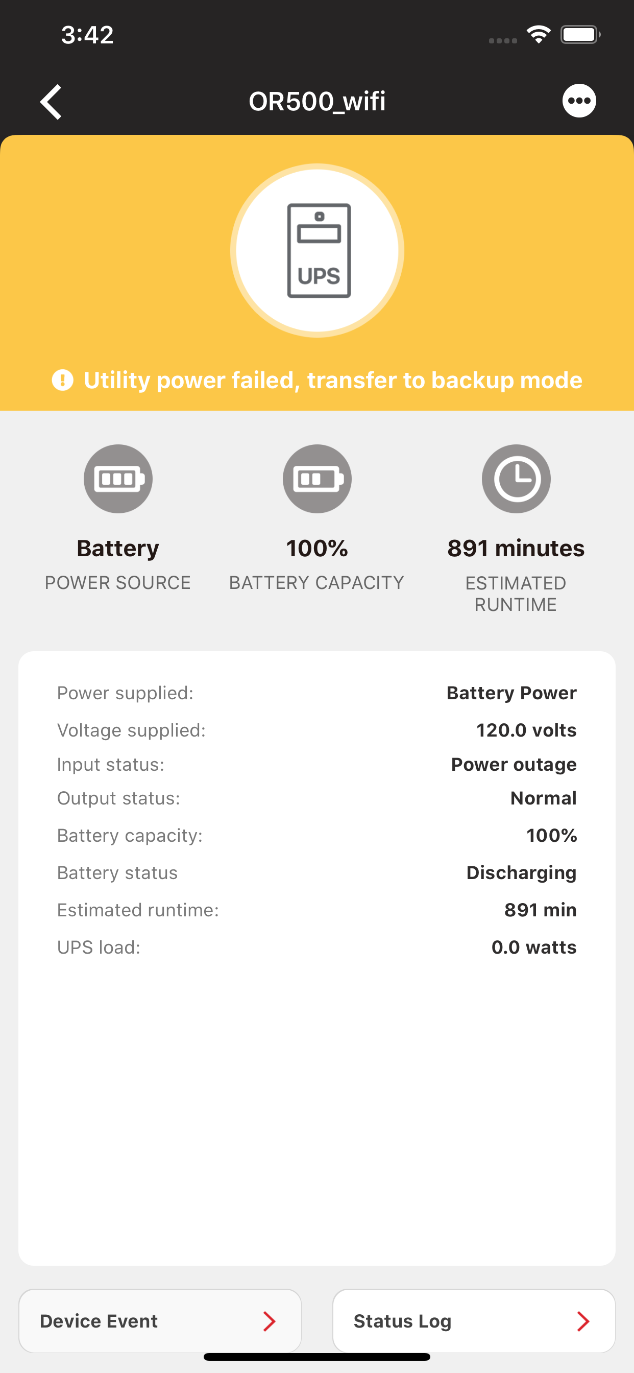 PowerPanel Cloud screenshot 3