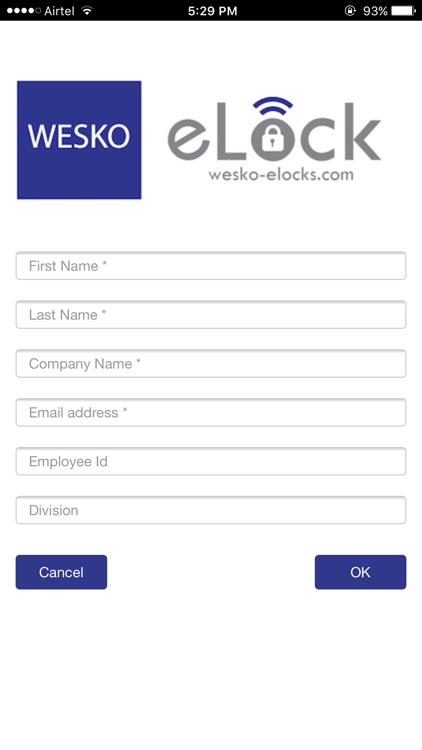 Wesko Lock App