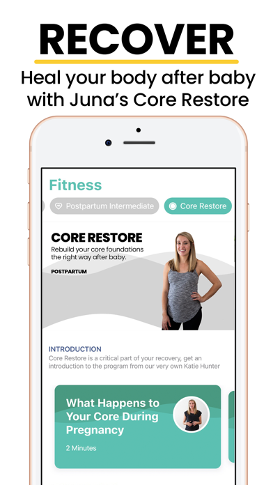 Juna: Pregnancy Workouts Screenshot