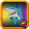 Kids Game Sharks Coloring Version