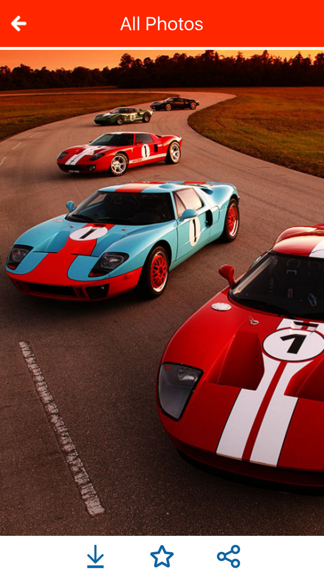 HD Car Wallpapers - Ford GT40 Edition