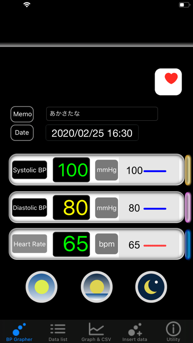 BP Grapher - record and chart Screenshot