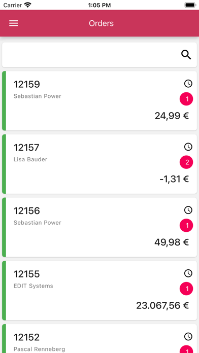 reybex Cloud ERP Screenshot