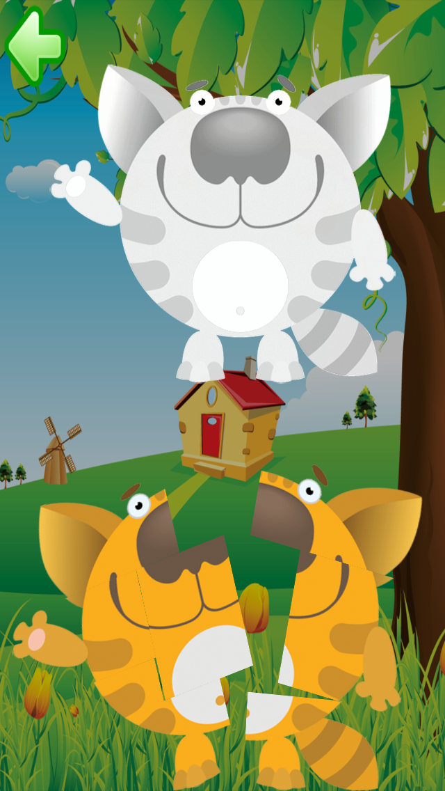 Screenshot #1 pour Puzzle: Animaux de la ferme pour les tout-petits