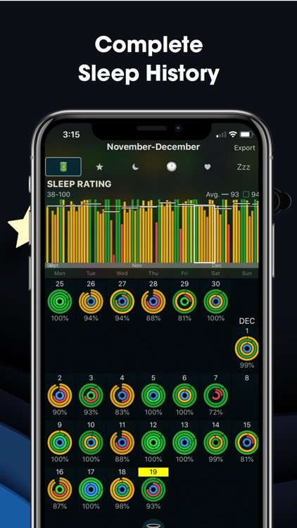 AutoSleep Track Sleep on Watch screenshot-9