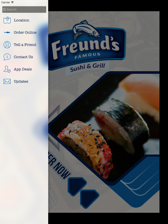 Screenshot #5 pour Freund's Famous Sushi & Grill in Brooklyn New York