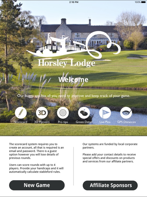 Horsley Lodge - Buggy