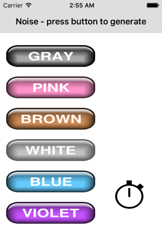 Noise (gray, pink, brown, white, blue, violet) - náhled